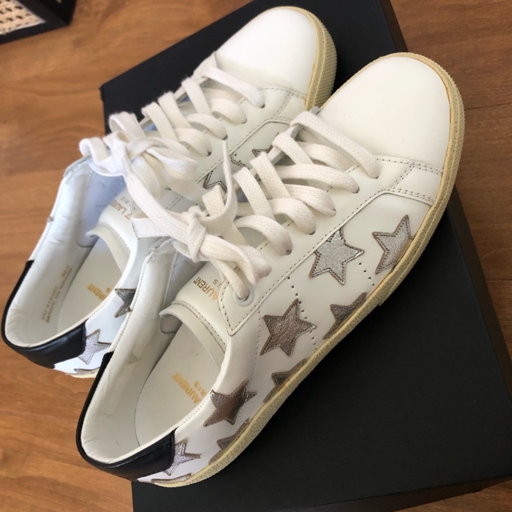 Saint Laurent Low-top sneakers almost brand new